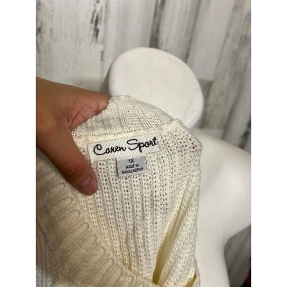 White off the shoulders sweater - Picture 5 of 6